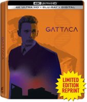 Gattaca [Limited Edition] [SteelBook] [4K Ultra HD Blu-ray/Blu-ray] [1997] - Front_Zoom