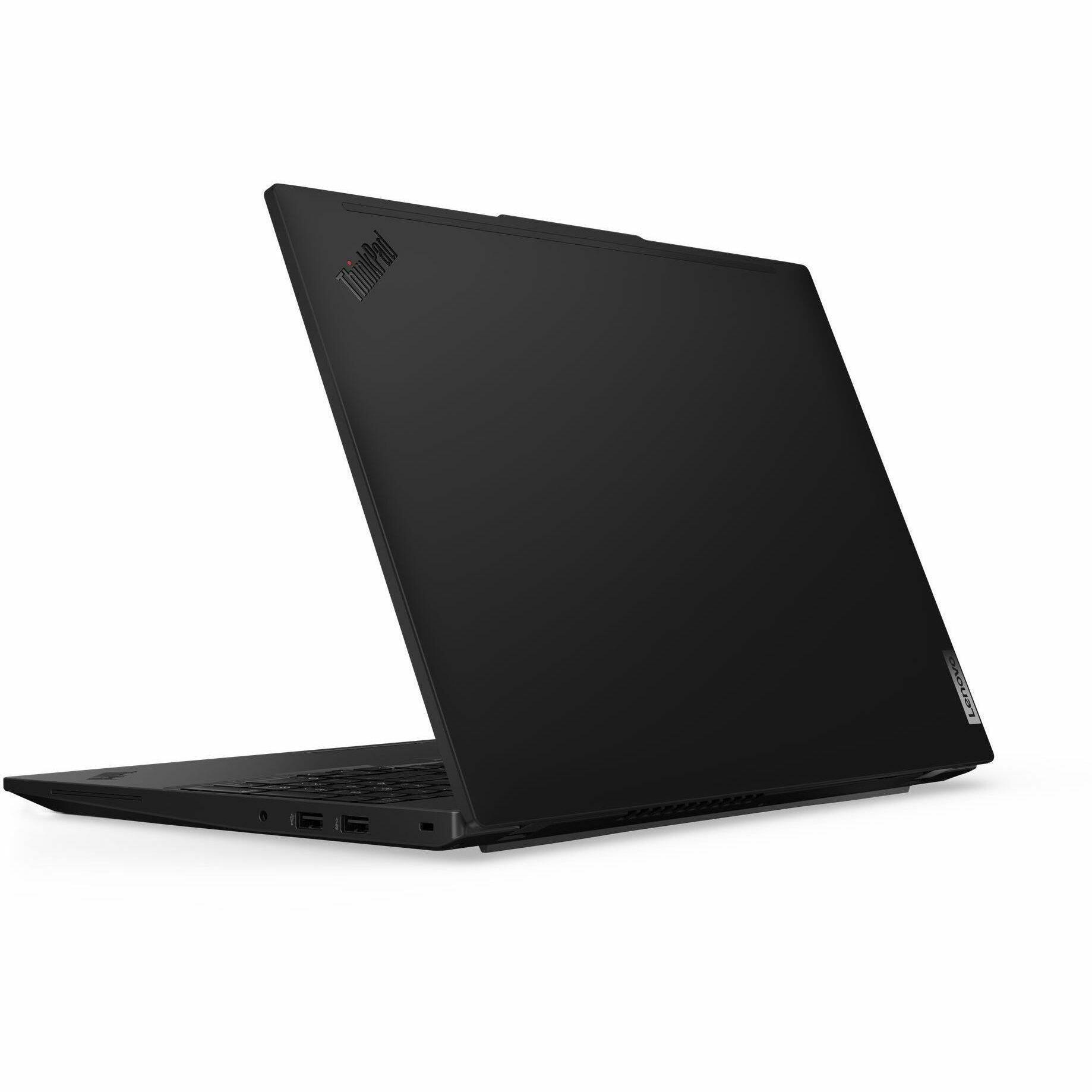 Alt View 7. Lenovo - Lenovo ThinkPad L16 Gen 2 21SA0029US 16" Notebook - WUXGA - 60 Hz - Intel Core Ultra 7 255U - 16 GB - 512 GB SSD - Black.