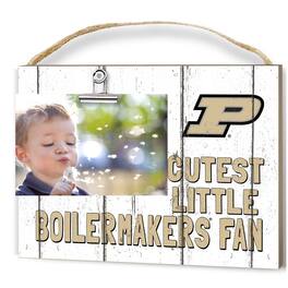 Jardine - Purdue Boilermakers 8'' x 10'' Cutest Little Weathered Logo Clip Photo Frame - White