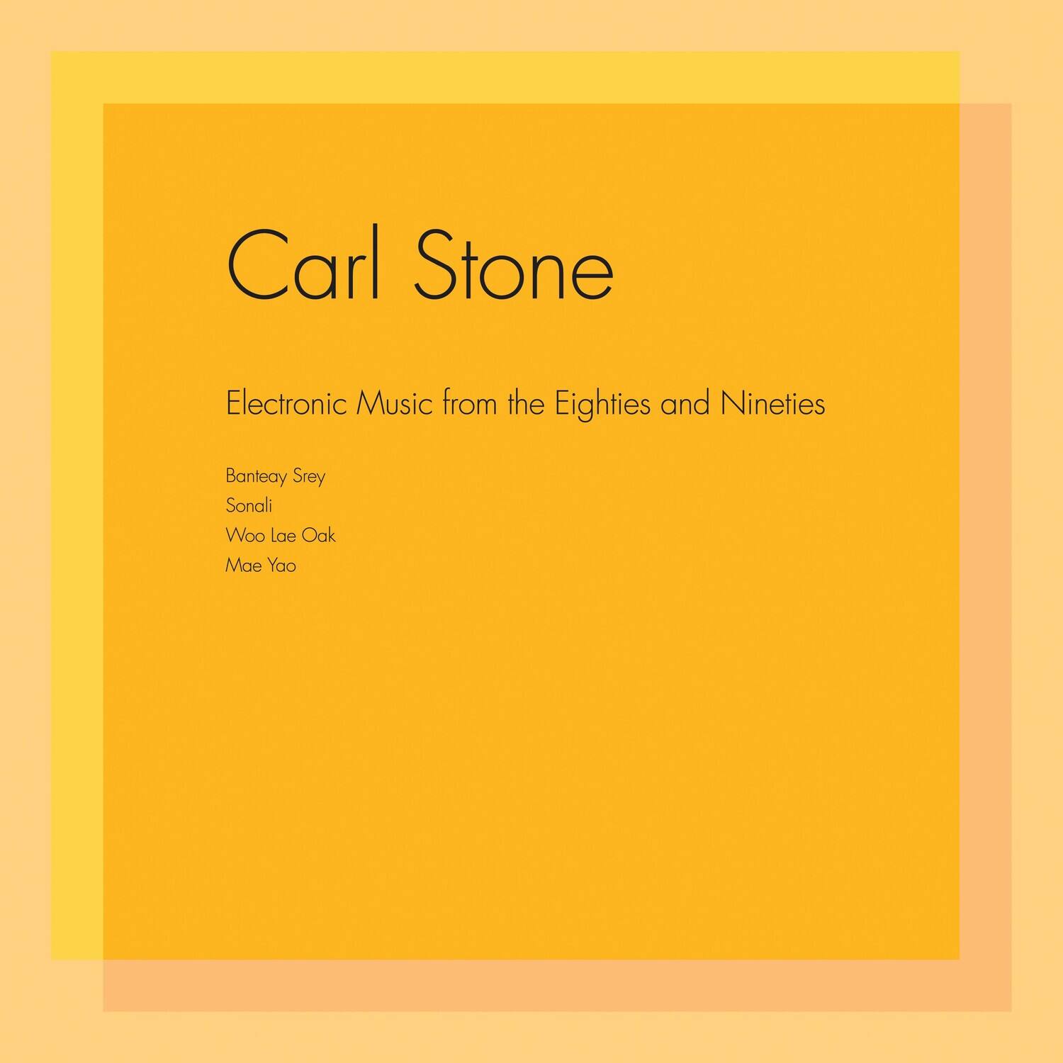 Carl Stone - ELECTRONIC MUSIC FROM THE EIGHTIES & NINETIES - VINYL LP