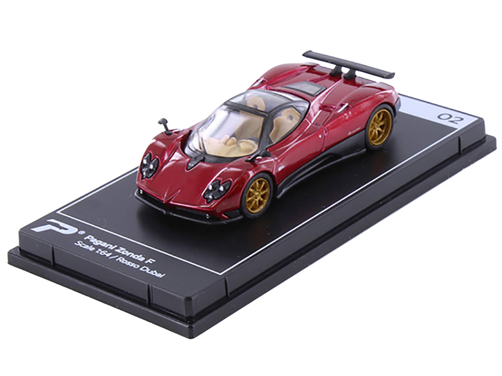 Pagani Zonda F  
Scale 1:64 / Rosso Dubal
