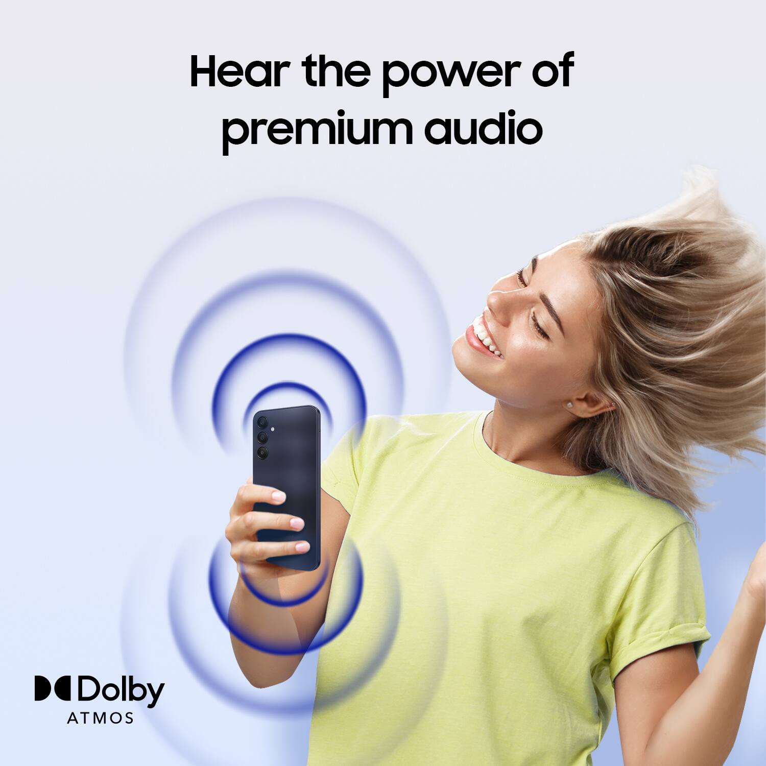 Hear the power of premium audio Dolby ATMOS.