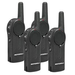 Motorola Solutions - Motorola DLR1060 Two-Way Digital Business Radio (DLR1060) (4-Pack) - Black