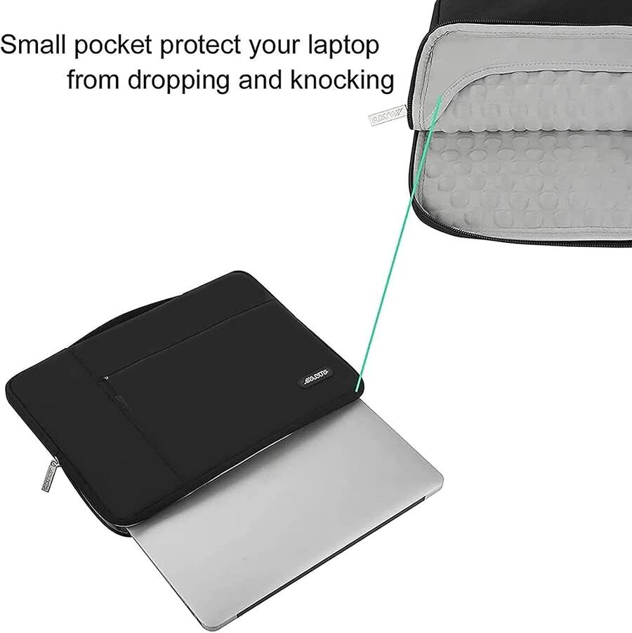 16 Inch Computer Sleeves mosiso 16 inch Laptop Sleeve with Handle, Slim Protective Case for 15 ...