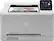 Front. HP - Laserjet Pro M252dw Wireless Color Printer - Gray.