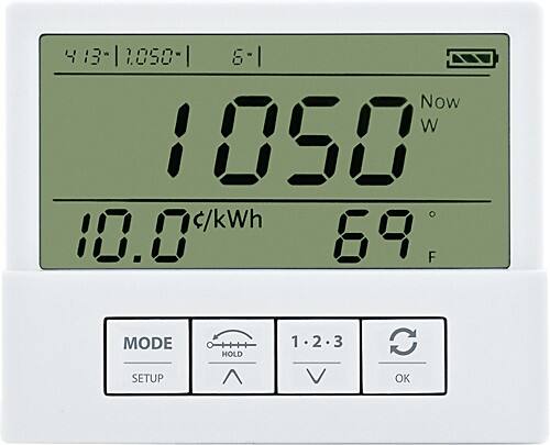 Front Standard. INSTEON - Energy Display - White.