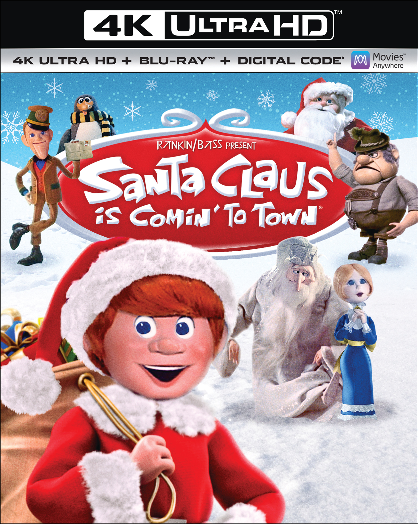 Santa Claus Is Comin' to Town [4K Ultra HD Blu-ray] [1970]