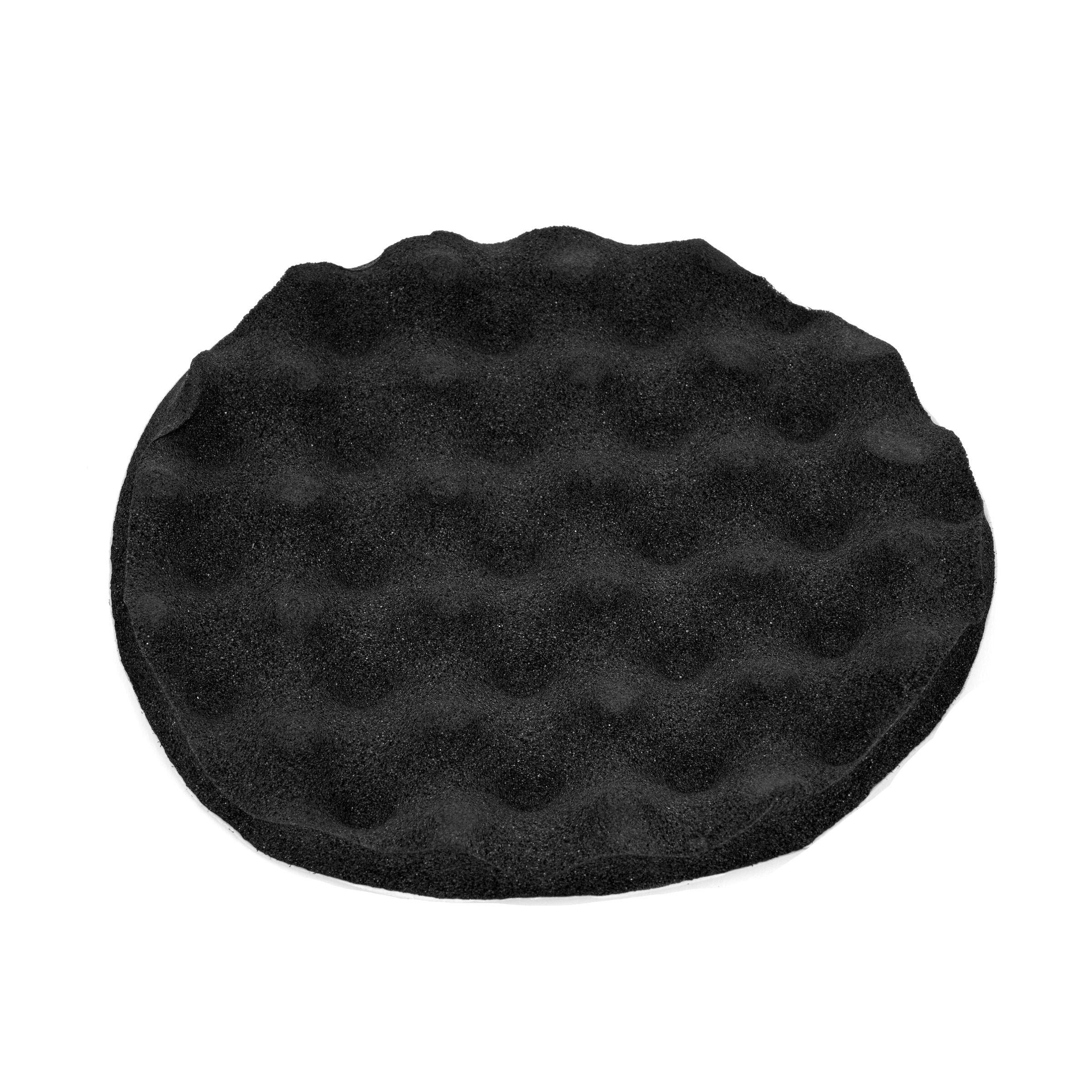 Alt View 4. NVX - XBAF8 2 Piece Universal 8” Silicone Rubber Speaker Baffles with Self Adhesive Foam Base Pad.