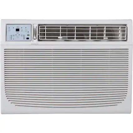Front. Keystone - 1000 Sq. Ft 18,000 BTU 230V Window Air Conditioner R32 - White.