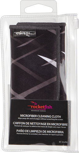 Best Buy: Rocketfish™ Microfiber Cleaning Cloth Multi RF-1CLPR2