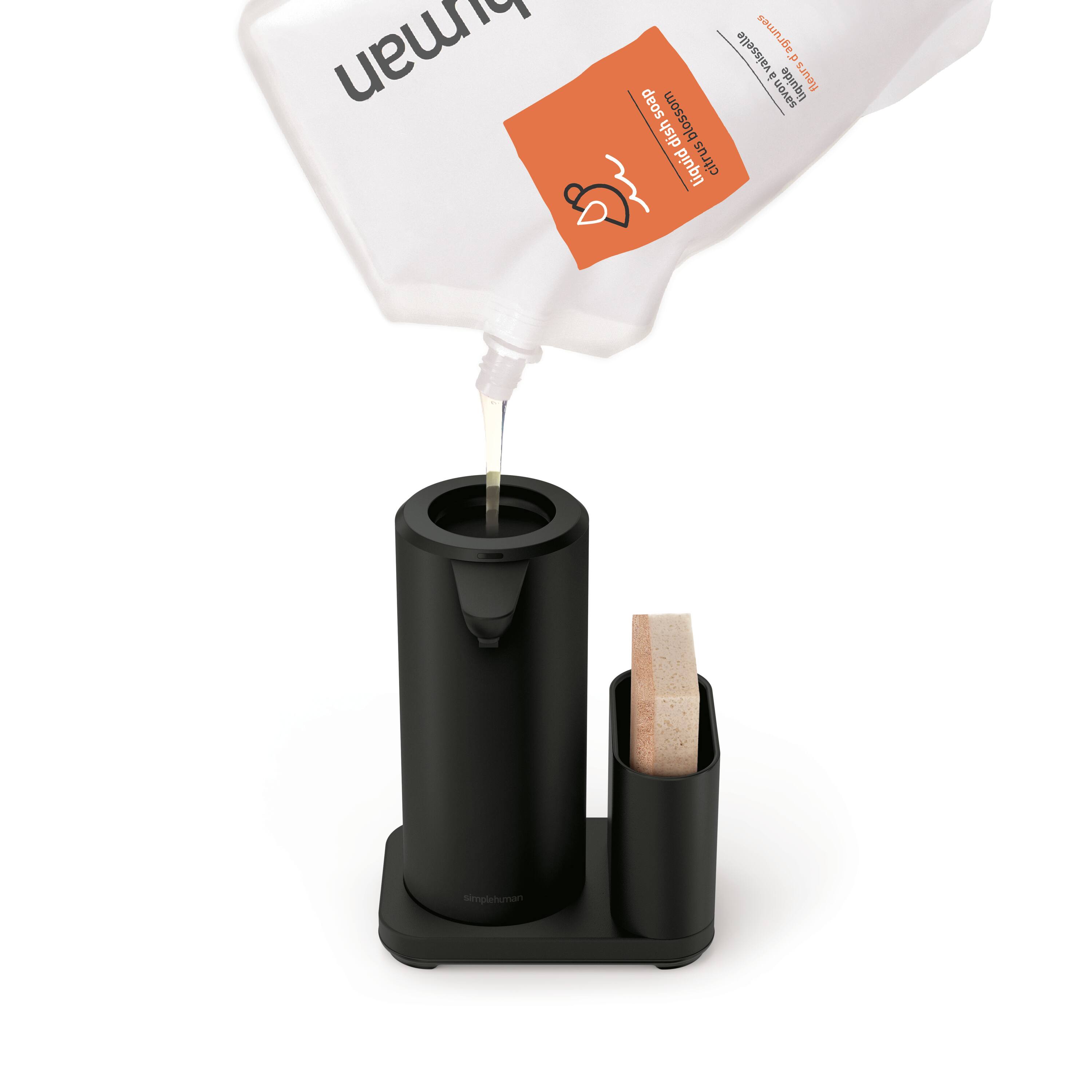 biman vaisselle fleurs d'agrumes  
agrumes F - liquide fleurs soap blossom dish liquid citrus  
simplehuman