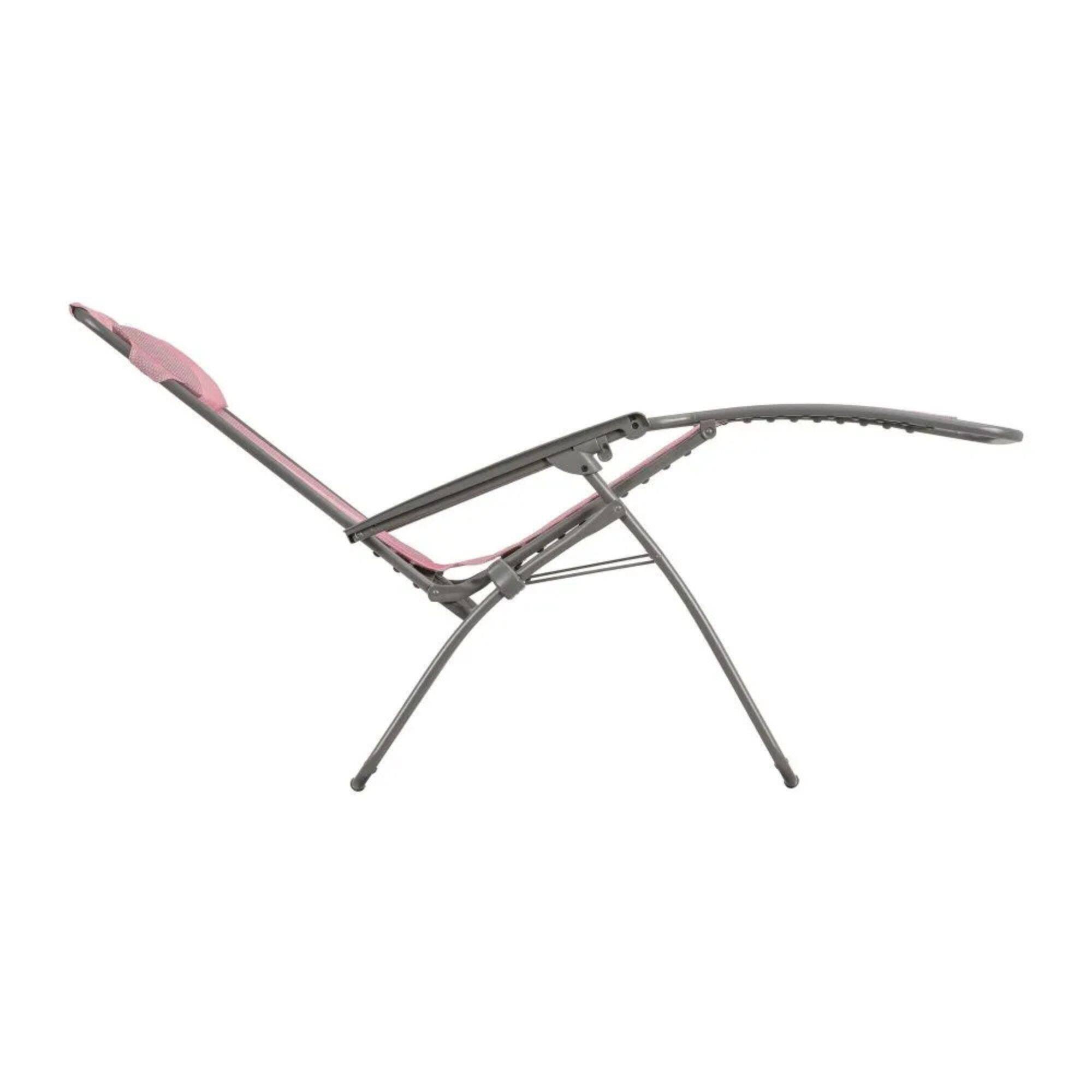 Alt View 5. Lafuma - Lafuma R Clip Reclining Foldable Zero Gravity Relaxation Patio Chair, Cerisier - Cerisier (Cherry Blossom).