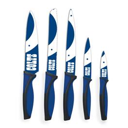 Woodrow - Indianapolis Colts 5-Piece Stainless Steel Cutlery Knife Set - Multicolor