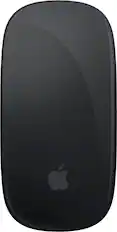 Front. Apple - Magic Mouse - Multi-Touch Surface (USB-C) - Black Multi-Touch Surface.