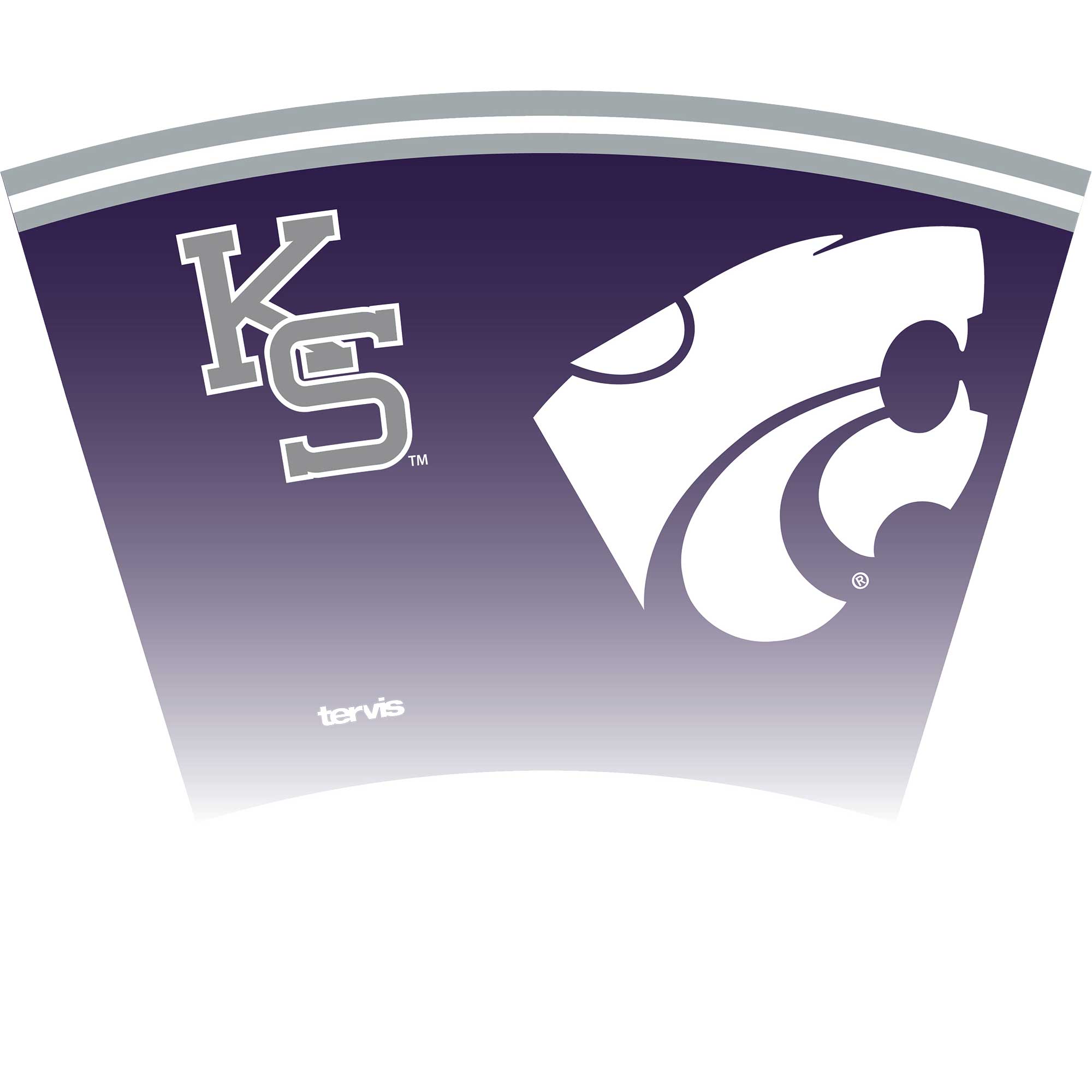 Alt View 1. Tervis - Kansas State Wildcats 24oz. Forever Fan Classic Tumbler - Multicolor.