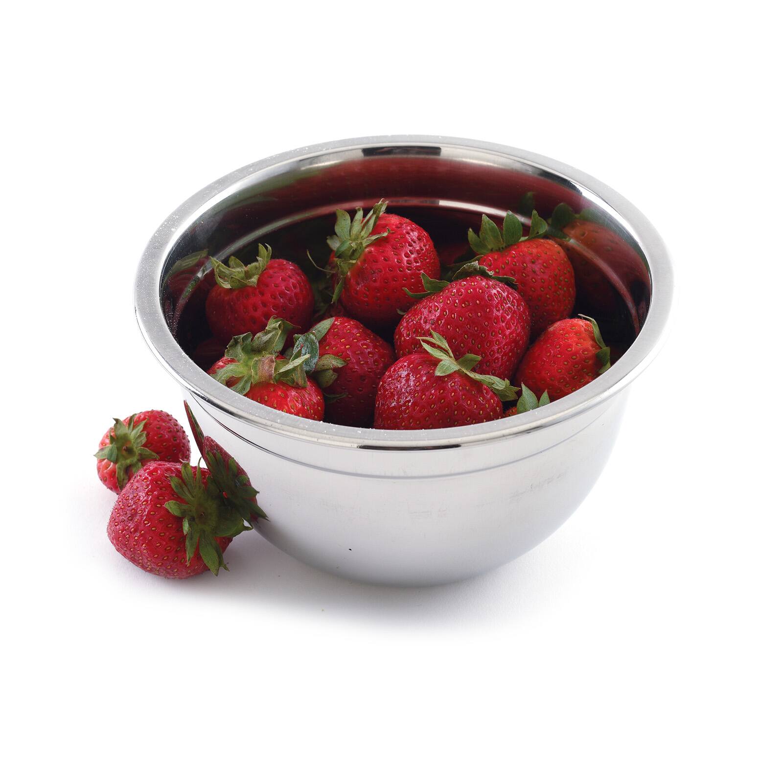 Alt View 4. Norpro - Stainless Steel Mixing Bowl, 1.5 Quart - Silver.