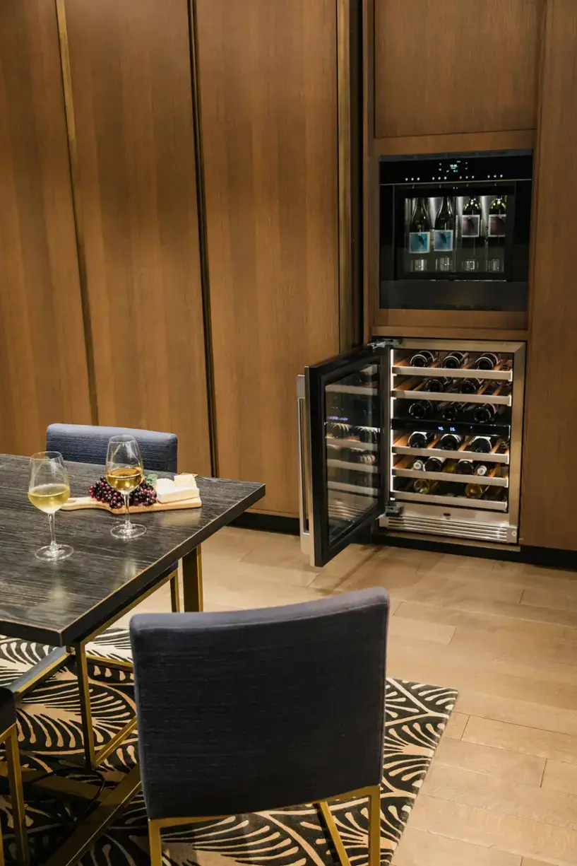 Alt View 17. Dacor - 24" Undercounter Panel Kit Compatible with Dacor Undercounter Wine and Refrigeration - Graphite.