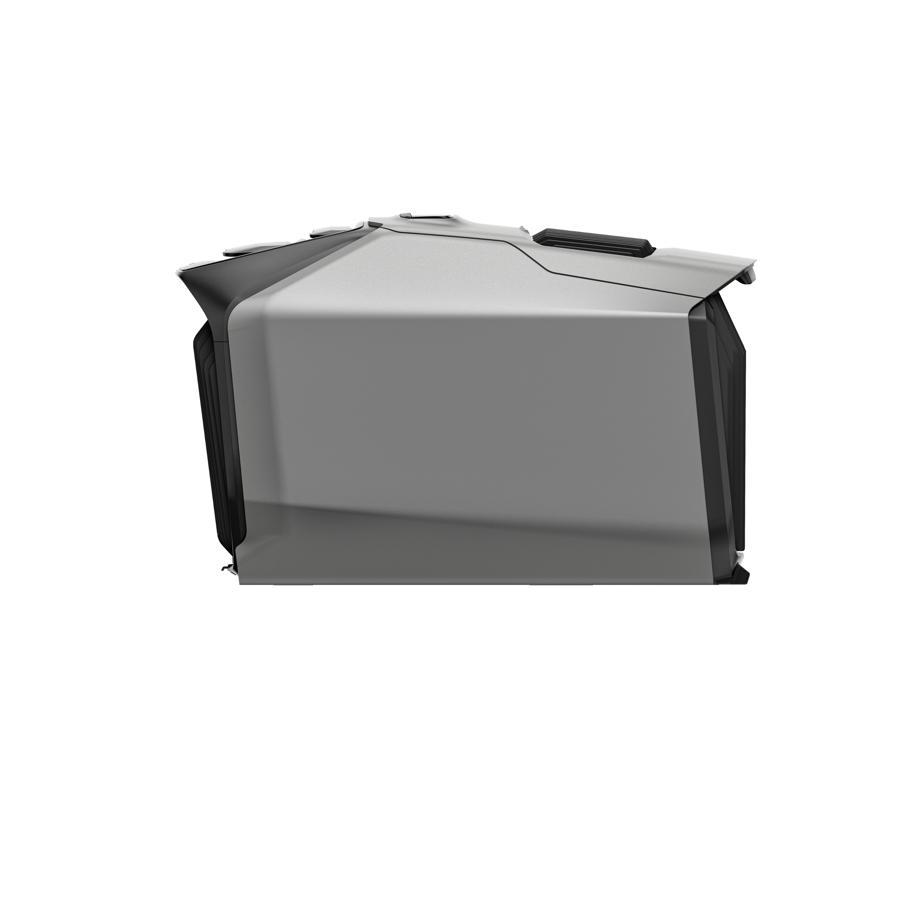 Left. EcoFlow - Wave 3 - 180 Sq. Ft. Portable Air Conditioner - Grey.