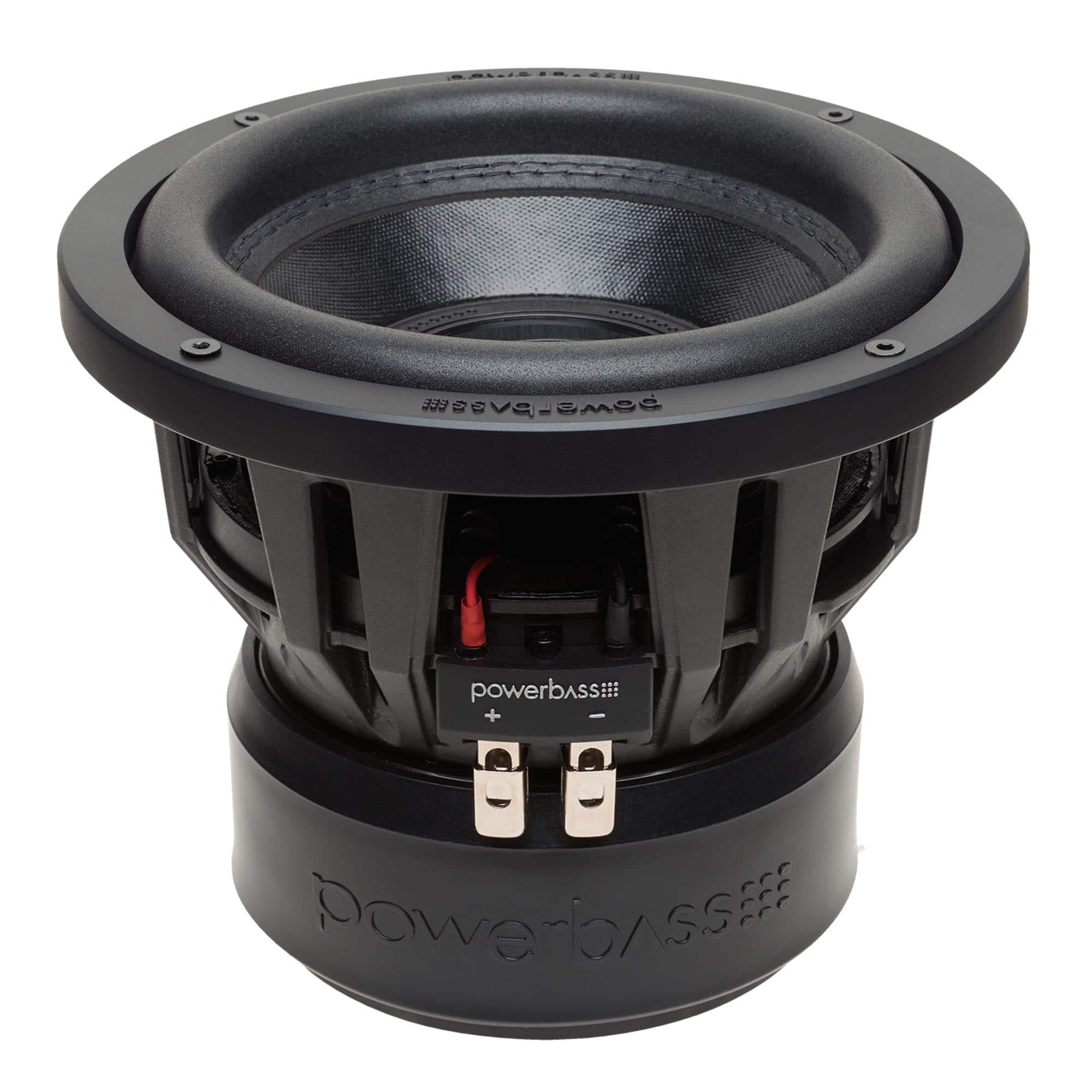 Powerbass - 3XL-810D - 8" Dual 1-Ohm VC 500Wrms / 750Wmax Subwoofer - Black/Gray