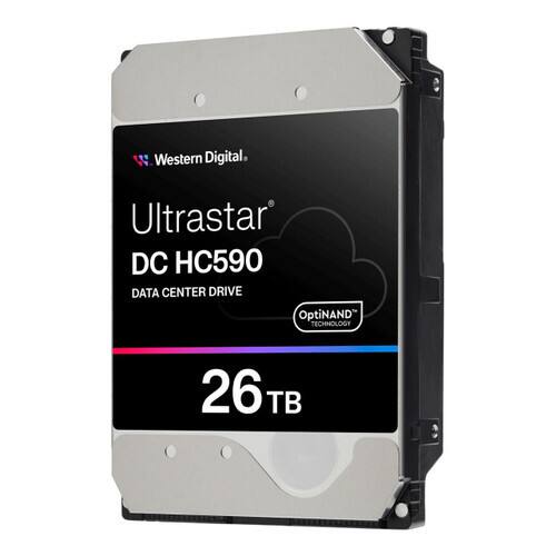 Western Digital  
Ultrastar DC HC590  
DATA CENTER DRIVE  
OptiNAND TECHNOLOGY  
26 TB