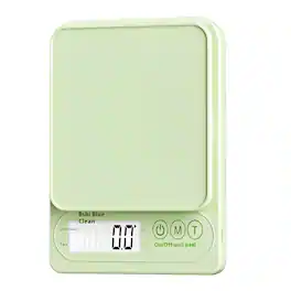 Cluzine - Digital Kitchen Scale, 10kg/0.1g High Precision, USB Rechargeable, with Tare & Unit Switch for Baking