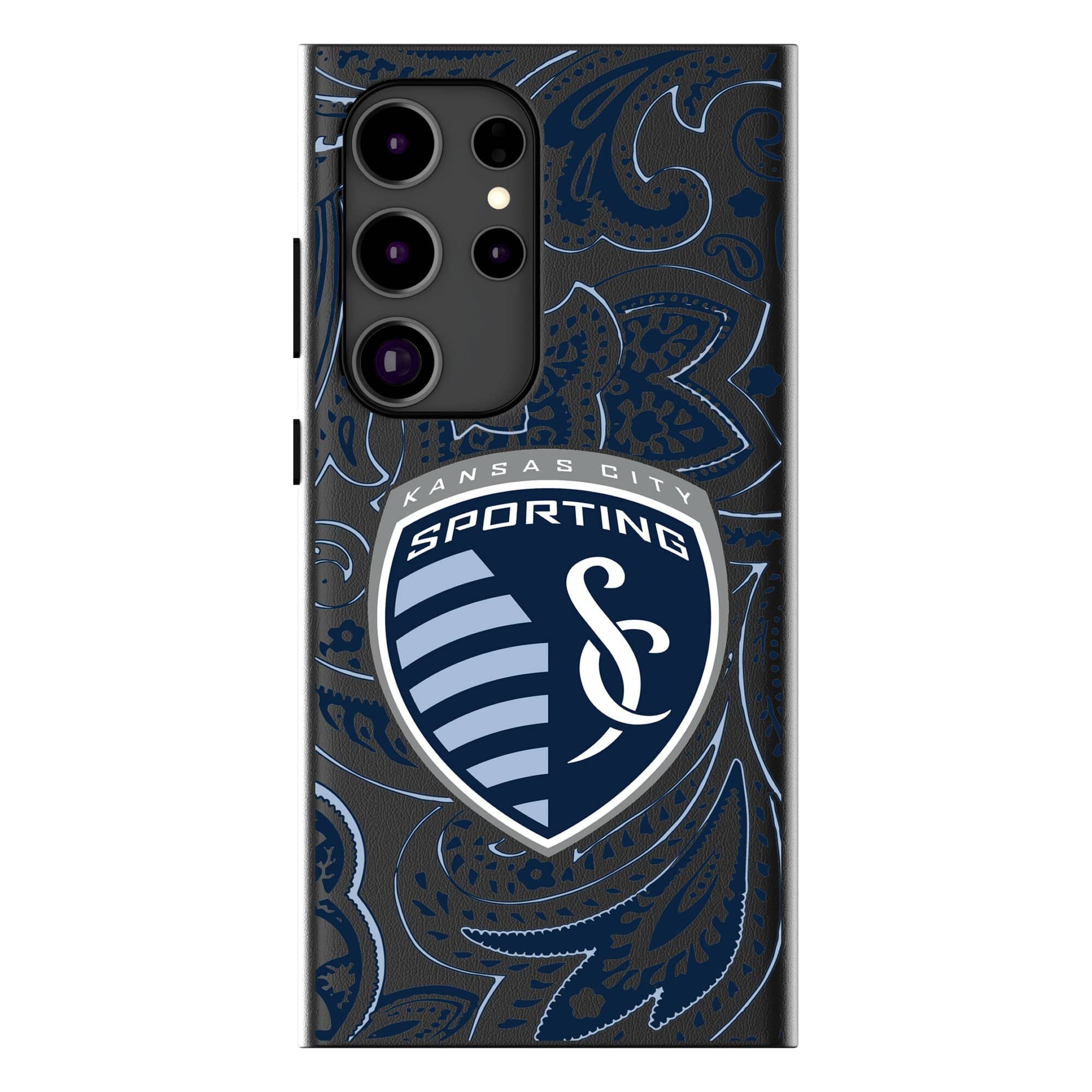 Keyscaper - MLS - Sporting Kansas City Galaxy Magnetic Bump Case - S24 Ultra - Black