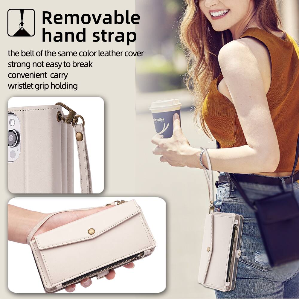 Removable hand strap

the belt of the same color leather cover strong not easy to break convenient carry wristlet grip holding
