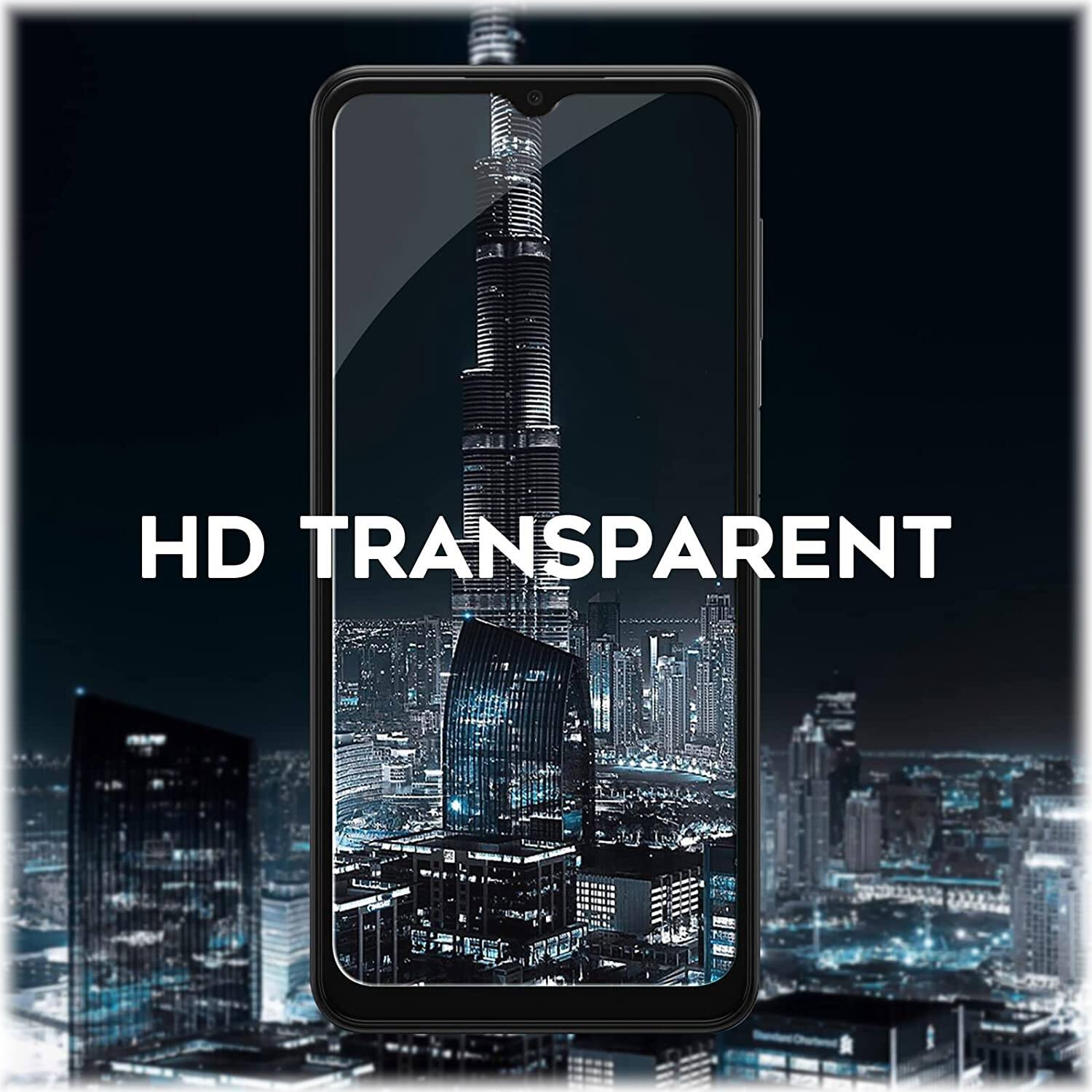 Alt View 13. SaharaCase - ZeroDamage Ultra Strong+ Tempered Glass Screen Protector for Samsung Galaxy A13 5G (2-Pack) - Clear.