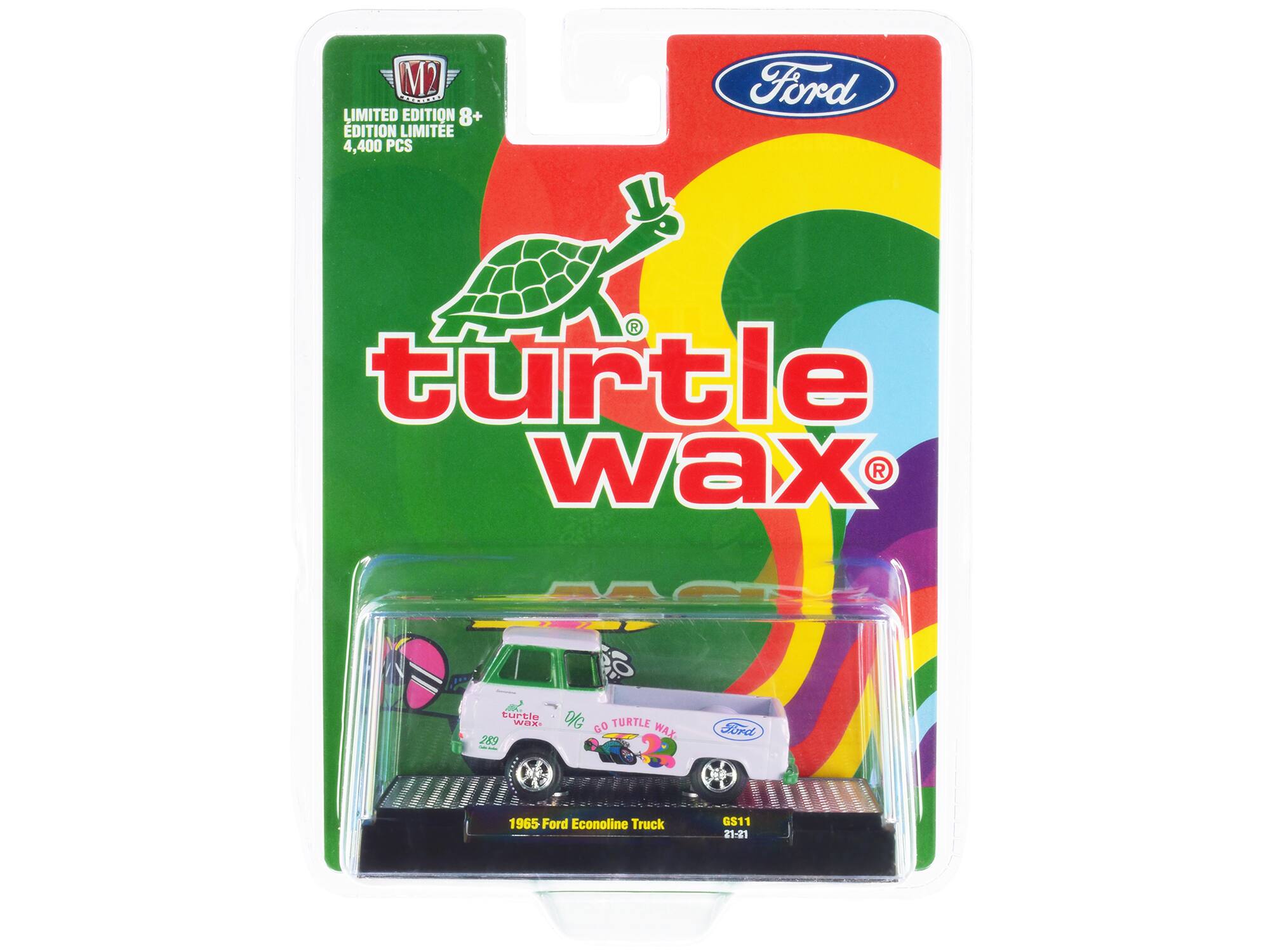 M2 TOEC LIMITED EDITION 8+ EDITION LIMITEE 4,400 PCS Ford turtle wax R turtle waR 289 - 10 oG GO TURTLE WAX Ford 1965 Ford Econoline Truck GS11 21-21