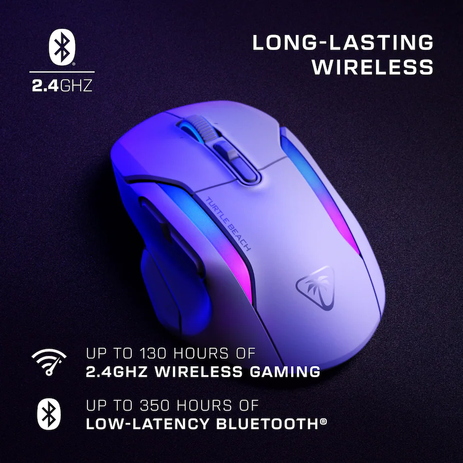 Turtle Beach Kone II Air Wireless Optical Gaming Mouse with RGB ...