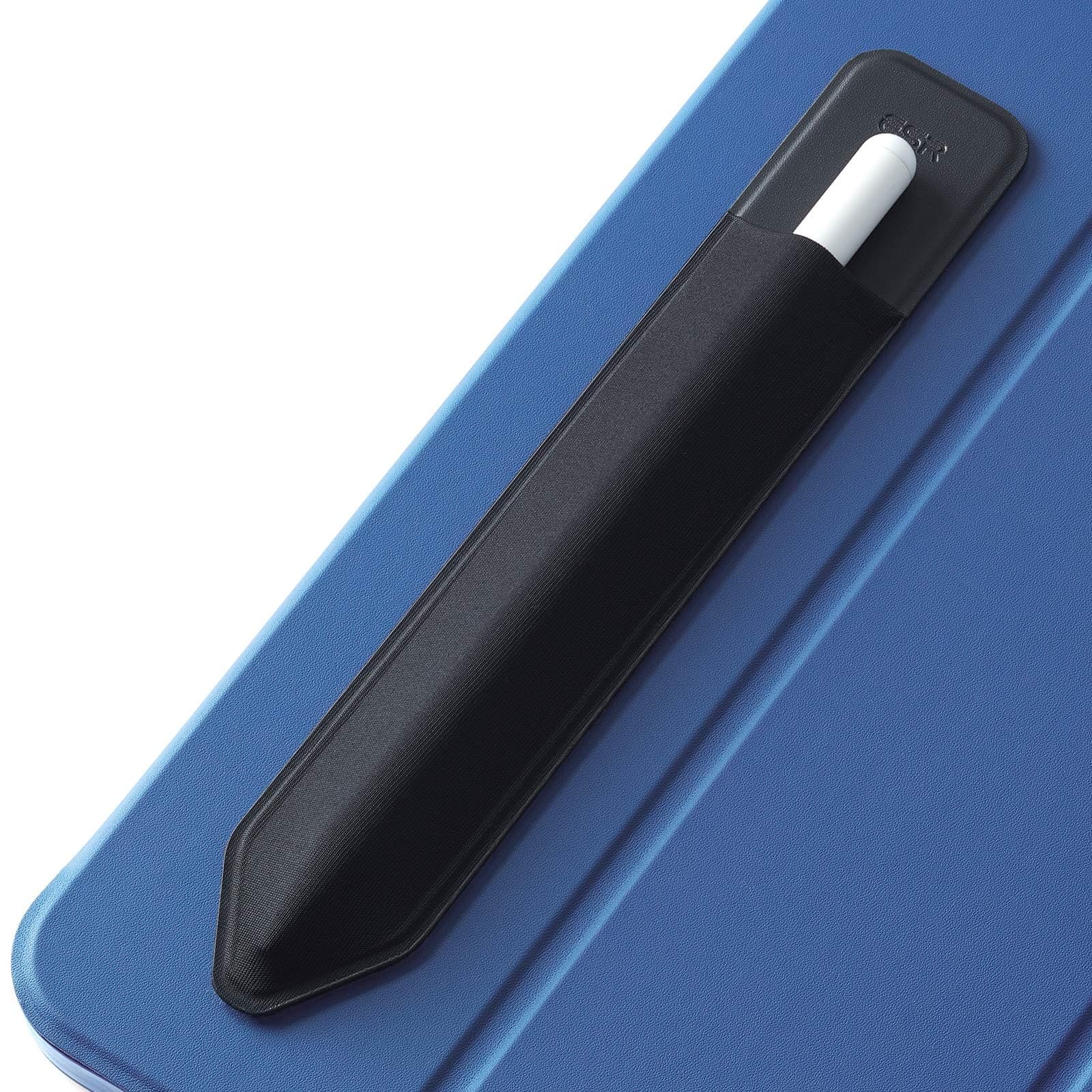 Dapper Styles - Pencil Case Holder Compatible With The pro And 1st 2nd Gen Elastic Pocket For Stylus Pen pencil Protected Safe Pouch - Black