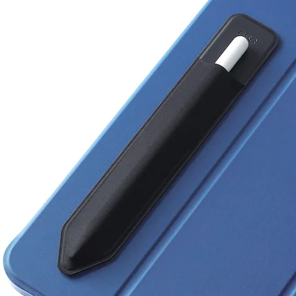 Front. Dapper Styles - Pencil Case Holder Compatible With The pro And 1st 2nd Gen Elastic Pocket For Stylus Pen pencil Protected Safe Pouch ... - Forest Green.