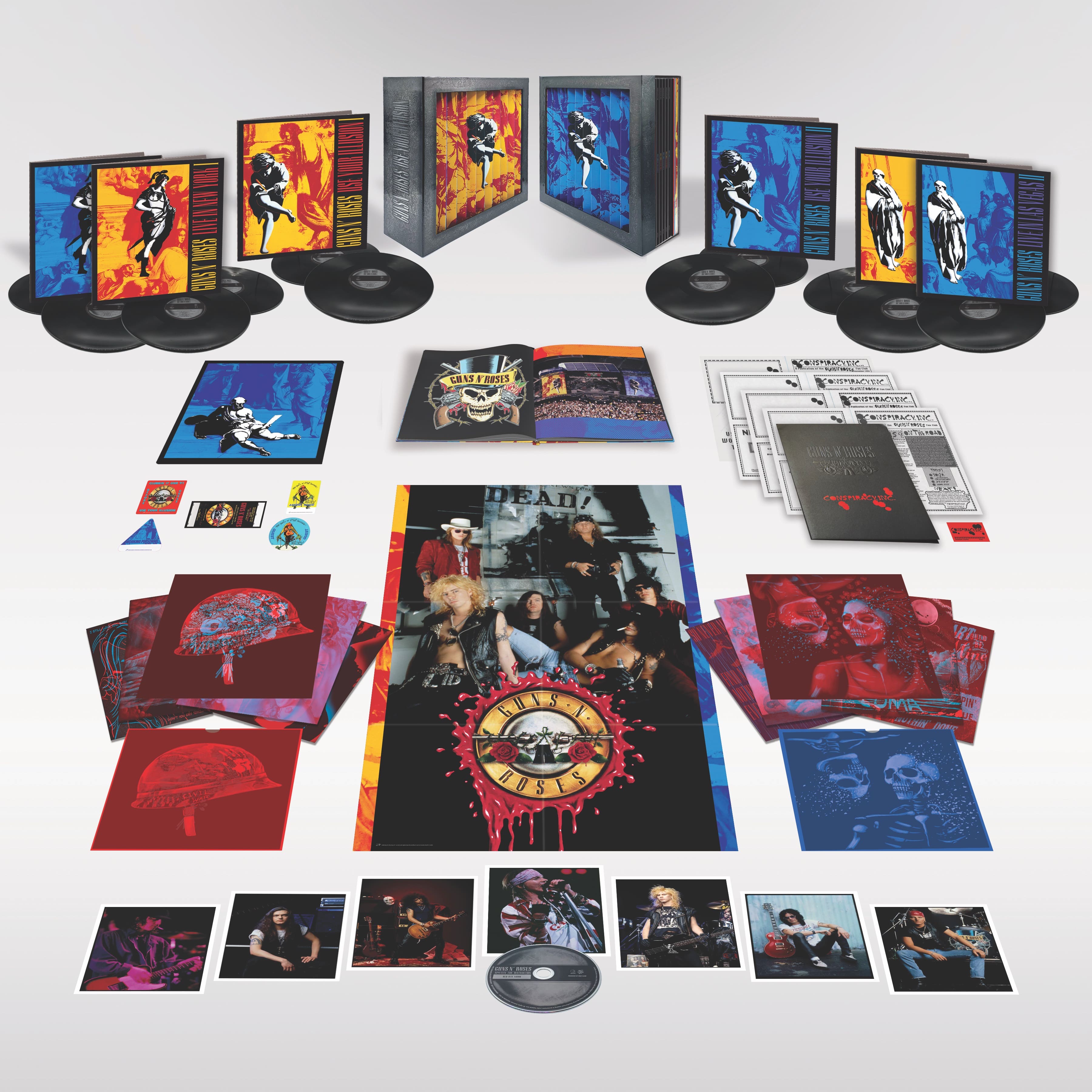 

Use Your Illusion [Super Deluxe Edition 12LP/Blu-Ray] [LP] - VINYL
