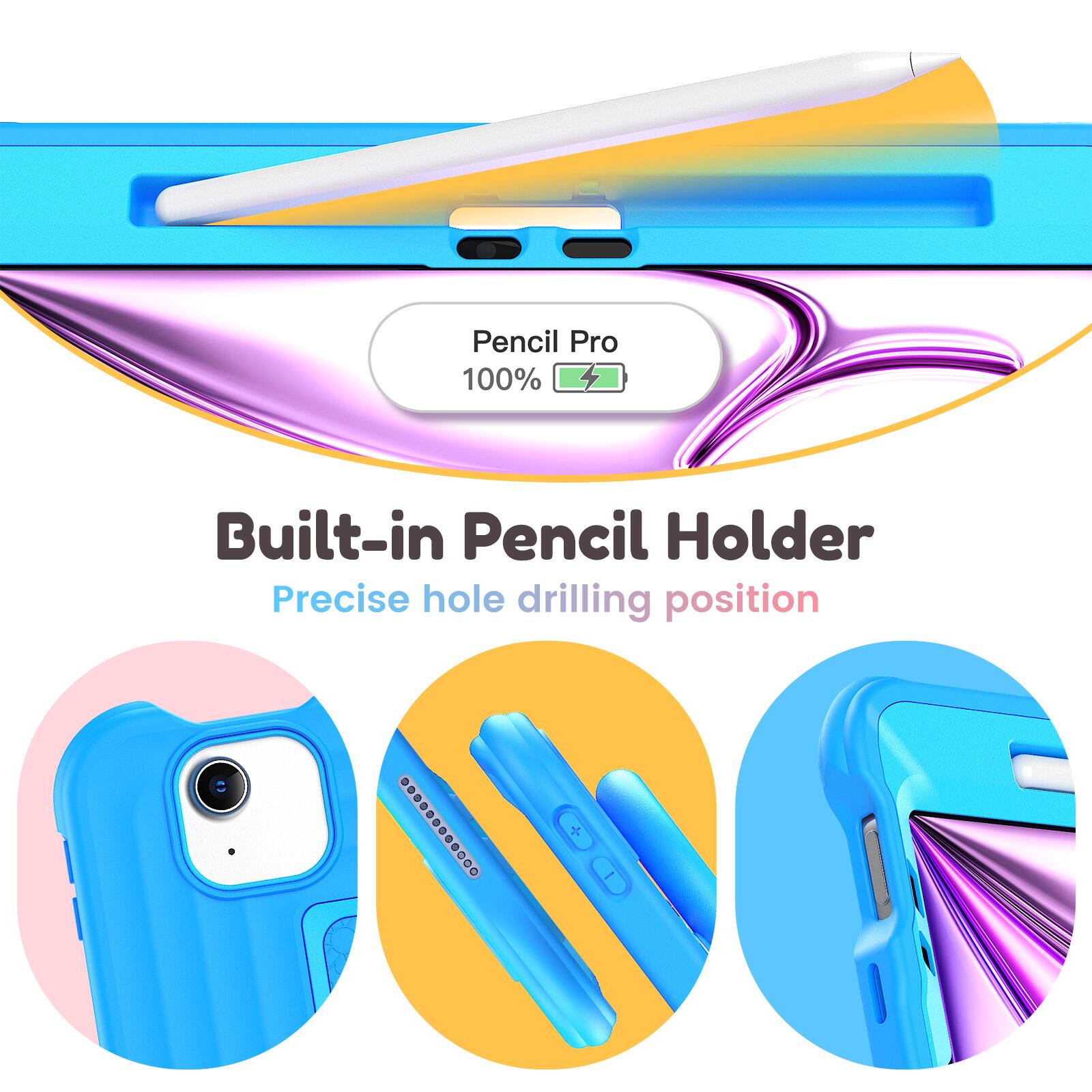 Pencil Pro  
100% Built-in Pencil Holder  
Precise hole drilling position
