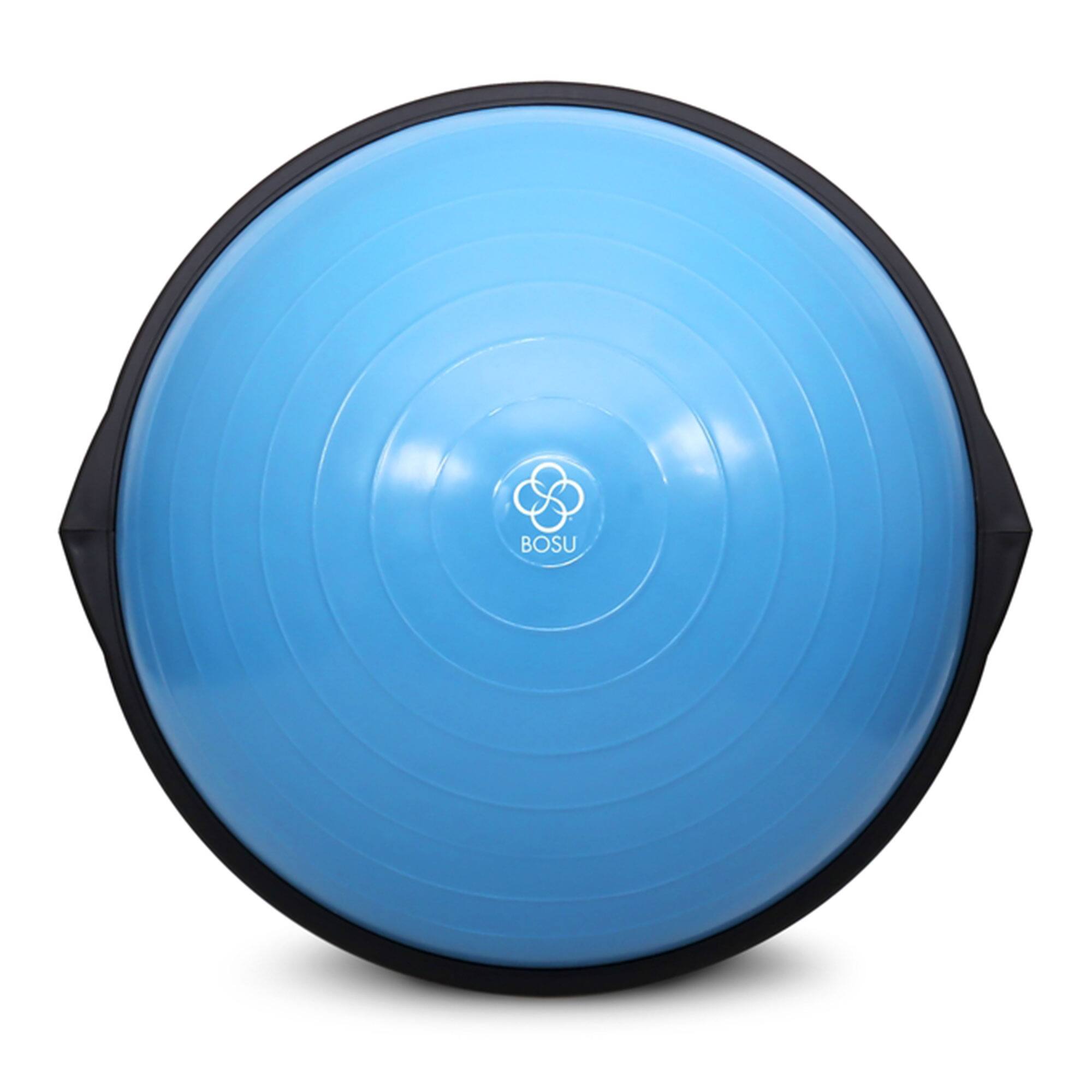 Alt View 8. Bosu - Bosu Multi Functional Home Gym 26" Original Balance Strength Trainer Ball, Blue - Light Blue/Black.