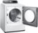 Alt View 2. Samsung - 9.5 Cu. Ft. 15-Cycle Electric Dryer with Steam - White.