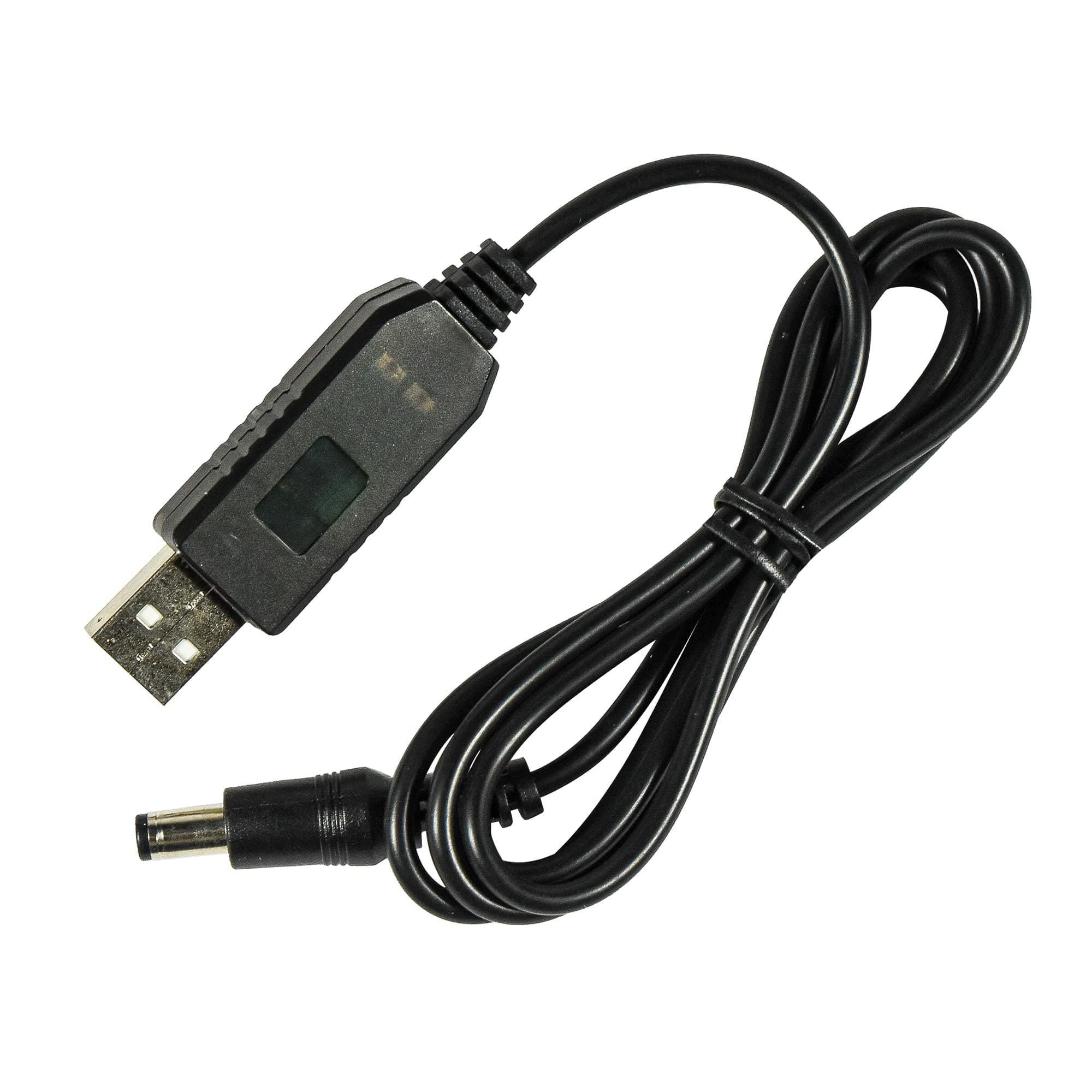 HQRP - 5V USB to DC 12V Step-Up Module Converter Cable for Household Electronics, Mobley Device, Portable DVD Player