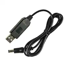 Front. HQRP - 5V USB to DC 12V Step-Up Module Converter Cable for Household Electronics, Mobley Device, Portable DVD Player.