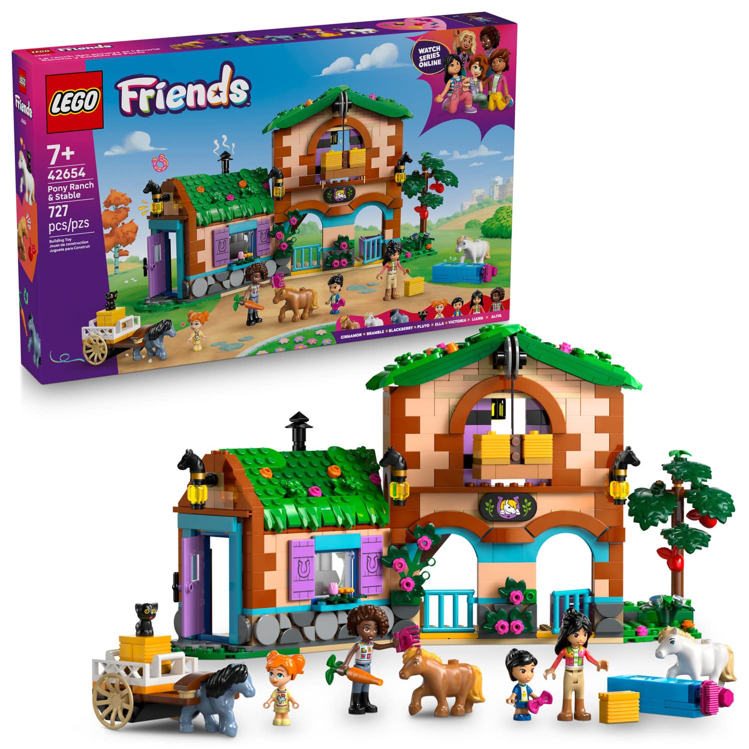 FEtSILIS addda : e WATCH ONLINE SERIES LEGO Friends - 7+ 42654 Pony Ranch & Stable 727 pcs/pzs