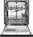 Alt View 11. KitchenAid - 24" Built-In Dishwasher with Stainless Steel Tub - Stainless Steel.