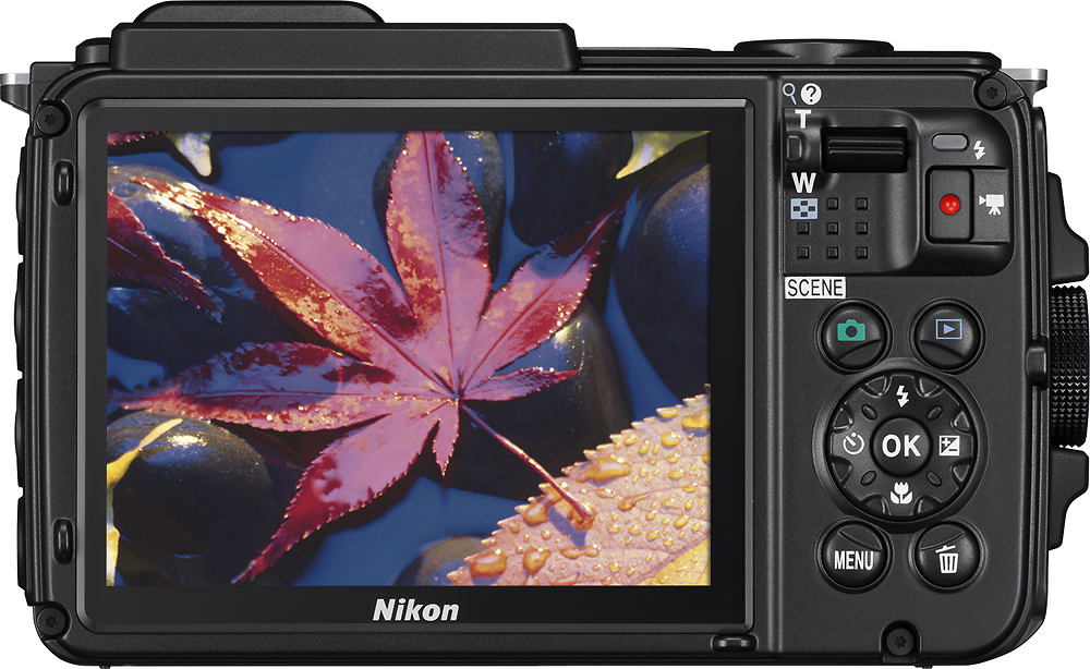 DURAGADGET Coque étui Rigide Rose pour Nikon CoolPix AW130 Ricoh WG-5 GPS Clip dattache détachable Fujifilm X-A2 et Pentax WG-30 Wi-FI appareils Photo numériques