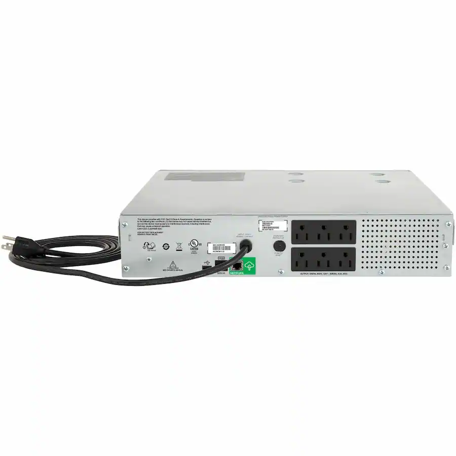 APC Smart UPS C, Line Interactive, 1000VA, Rackmount 2U, 120V, 6x NEMA ...