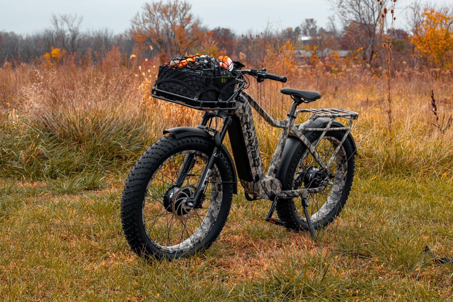 Back. Rambo Bikes - RAMBO Front Luggage Rack for Side Mount Headtube - Black.