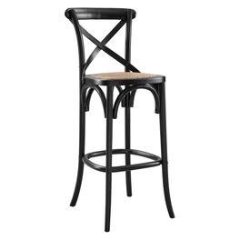 Gear Bar Stool by Modway - Black