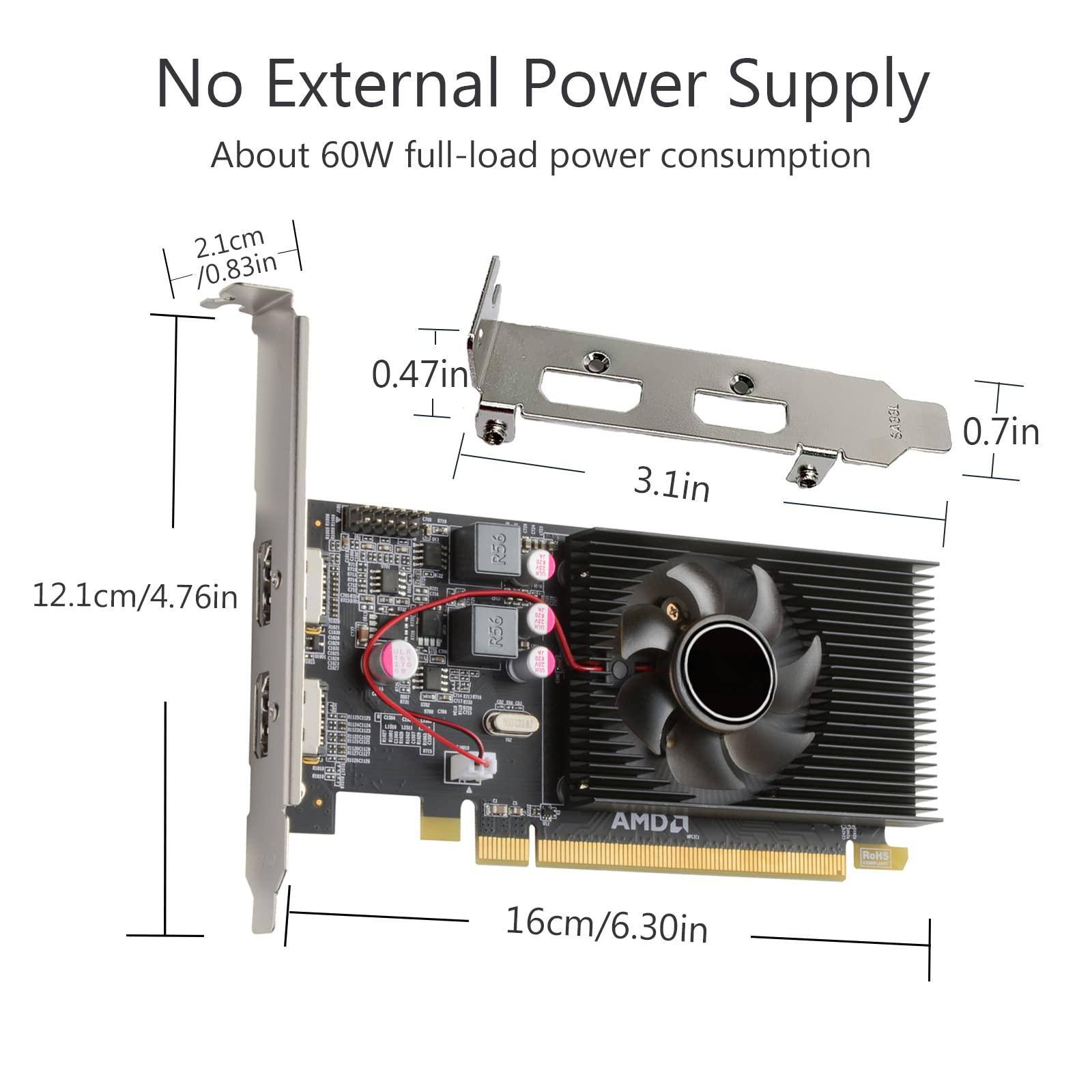 No External Power Supply  
About 60W full-load power consumption  

2.1cm / 0.83in  
12.1cm / 4.76in  
0.47in  
3.1in  
0.7in  
16cm / 6.30in  

AMD  
RoHS