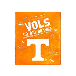 Logo Brands - Tennessee Volunteers 60" x 70" Plush Throw Blanket - Orange