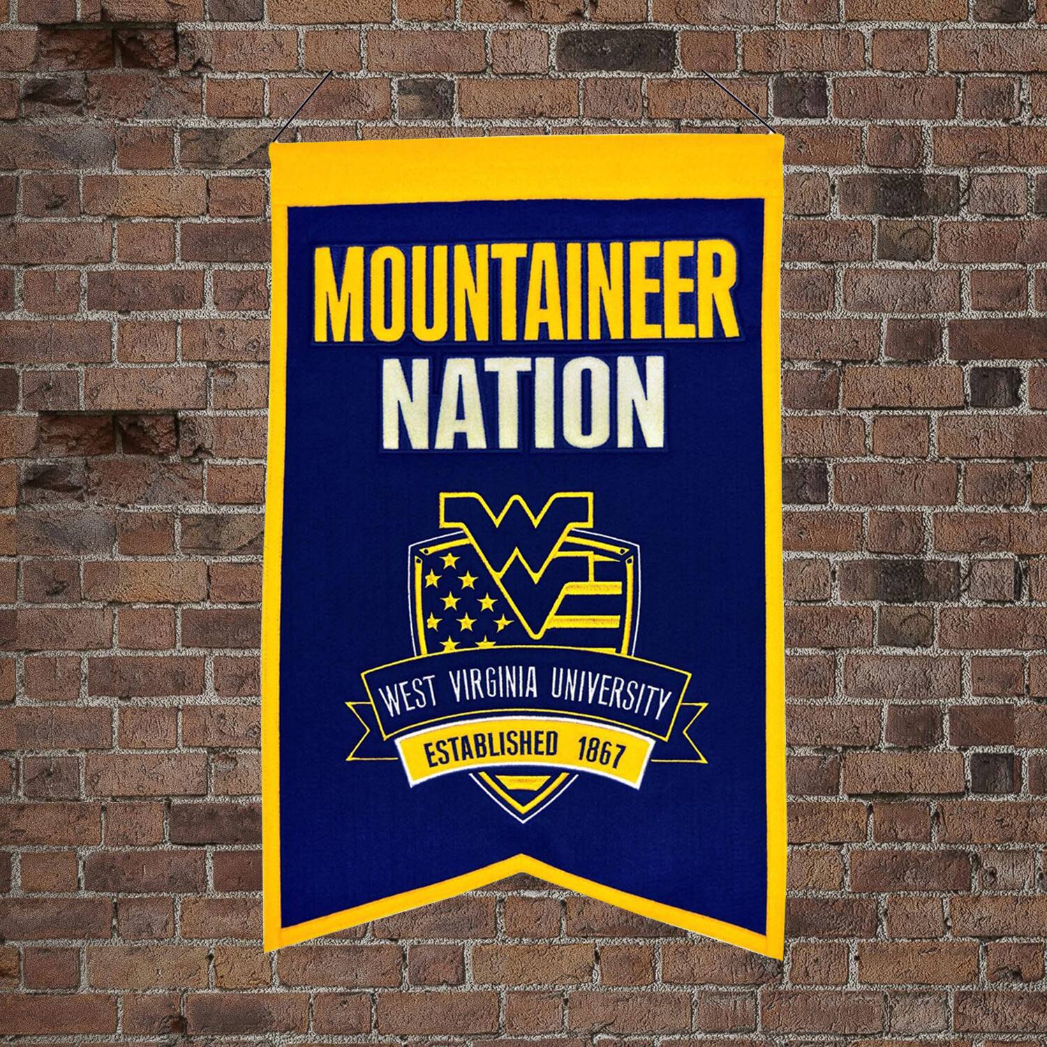 MOUNTAINEER NATION  
WEST VIRGINIA UNIVERSITY  
ESTABLISHED 1867