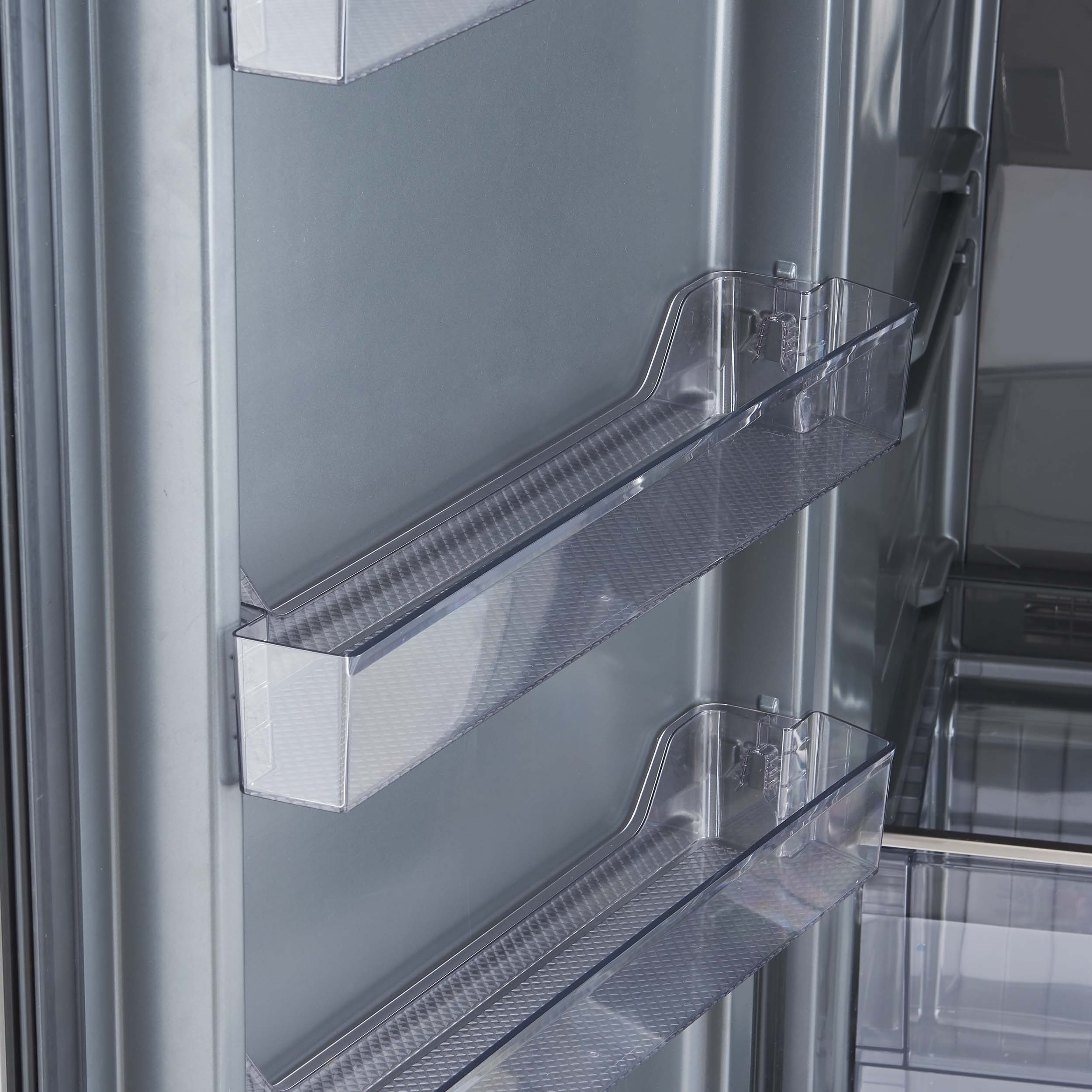 Alt View 6. Forno Appliances - Fortezza 14 Cu. Ft. Left-Swing Freezer with Automatic Ice Maker - Stainless steel.