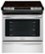 Front. Frigidaire - Gallery 4.6 Cu. Ft. Self-Cleaning Slide-In Electric Convection Range.