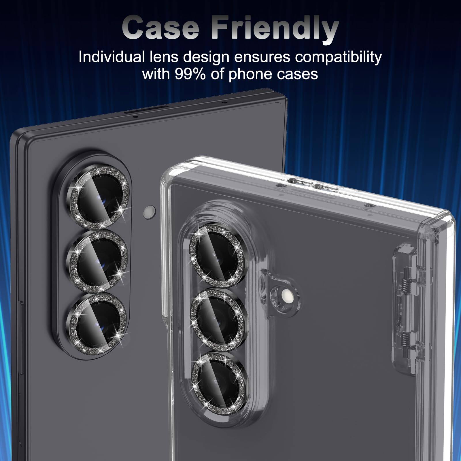 Case Friendly

Individual lens design ensures compatibility with 99% of phone cases